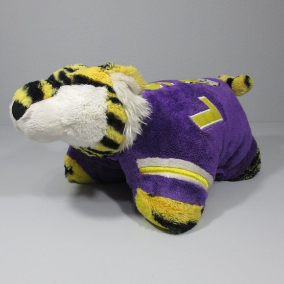 Pillow Pets Mike the Tiger LSU Mascot Plush Stuffed Louisiana State University - Picture 3 of 11